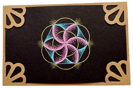 Samen des Lebens Mini-Mandala